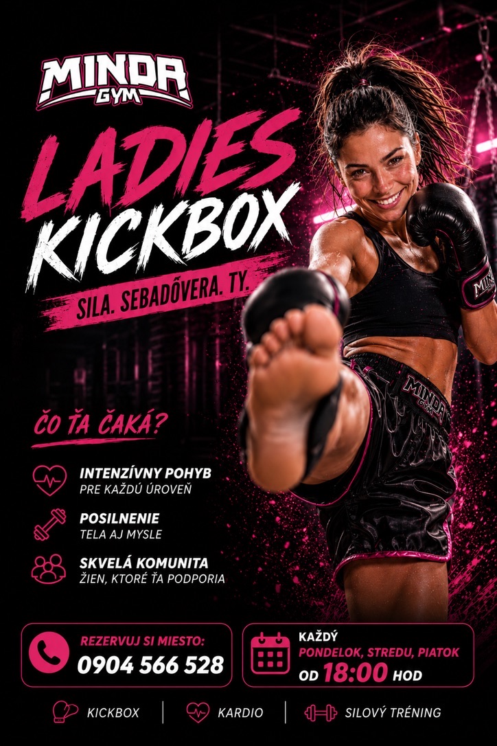 Ladies kickbox Minda Gym Bratislava