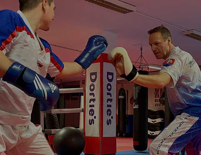 Súkromný tréning kickboxu v Minda Gym
