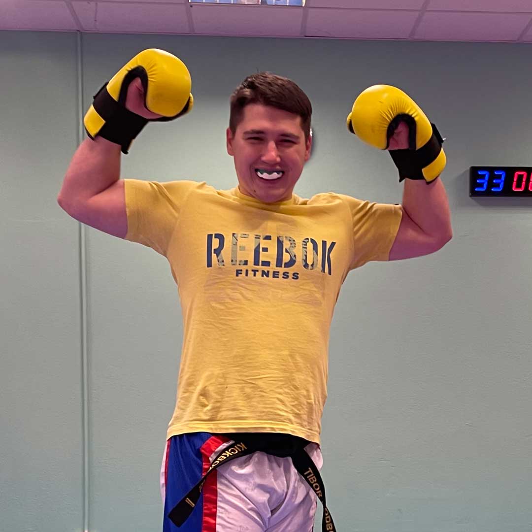 Tibor Hodbod - Tréner kickboxu Minda gym