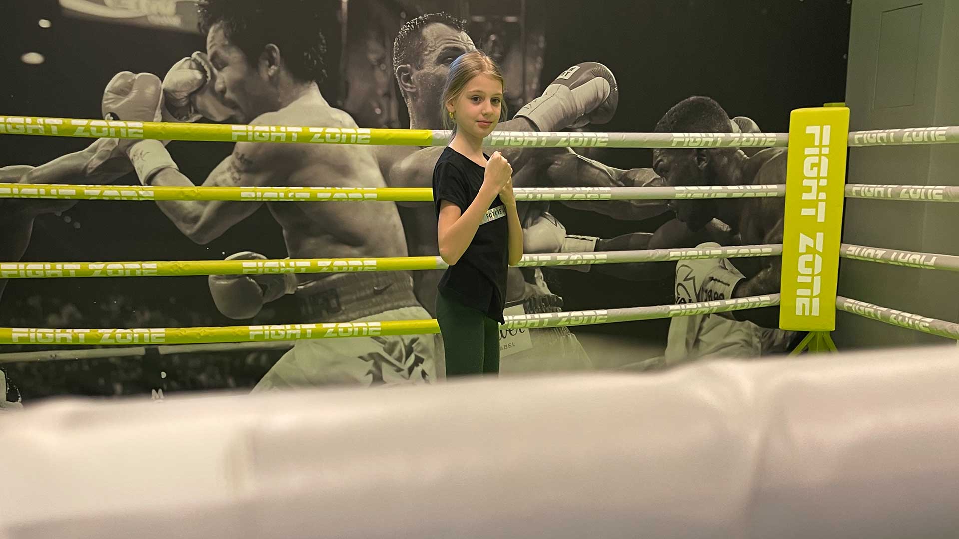 Minda Gym tréning detského kickboxu